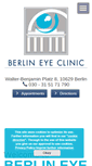 Mobile Screenshot of berlineyeclinic.com